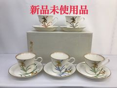 新品未使用品　香蘭社　貴婦人　カップ＆ソーサー　5客セット