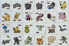 ポケモンパンシール 22種24枚セット　まとめ売り