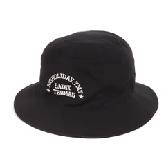新品 TMT ティーエムティー ハット サイズ:M ロゴ刺繍 ツイル バケットハット BUCKET HAT ブラック 黒 帽子【メンズ】のサムネイル