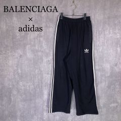 美品&タグ付き】BALENCIAGA × adidas トラックパンツ 刺繍 - メルカリ