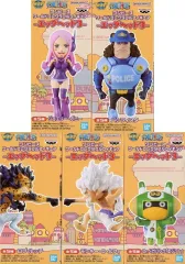 【中古】フィギュア 全5種セット 「ワンピース」 ワールドコレクタブルフィギュア-エッグヘッド3-
