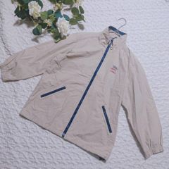 《McGREGOR》マックレガー（140）キッズベージュウィンドブレーカー