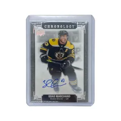 UPPER DECK NHLカード CHRONOLOGY BRAD MARCHAND BOSTON BRUINS #FH-BO-BM 送料無料 中古 IT2 UPPER DECK NHLカード CHRONOLOGY BRAD MARCHAND BOSTON BRUINS