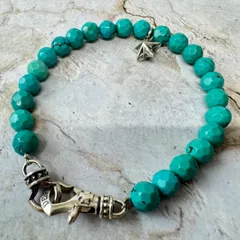 【廃盤】ディールデザイン　ターコイズブレスレット 廃盤】ディールデザイン ターコイズブレスレット - メルカリ