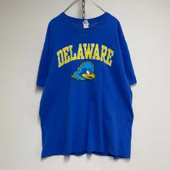 GILDAN DELAWARE カレッジロゴ 半袖Tシャツ ブルー メンズ2XL