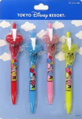 【中古】ペン ミニーマウス(バルーン/黒インク) ボールペンセット(4本セット) 「ディズニー」 東京ディズニーリゾート限定