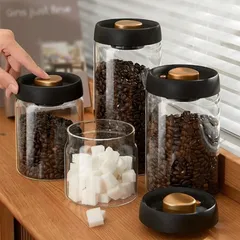 新品未使用真空保存容器 フードストッカー コーヒー豆 乾物 ペットフード 漬物 密封 ストッカー 食洗器 キッチン フードキーパー 食洗器対