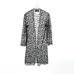 シャネル CHANEL カーディガン ココマーク - ブラック コットン ナイロン カーディガン レディース Used A