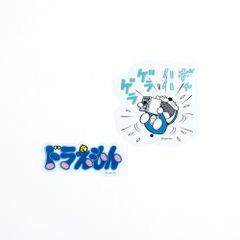 【人気商品】生誕90周年記念 クリアステッカーセット 藤子・F・不二雄 ドラえもん DKK-053