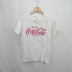 ◇ ⊂ フルーツオブザルーム ×コカ・コーラ 半袖 コラボTシャツ サイズS ホワイト系 レディース E 【1507080012842】のサムネイル