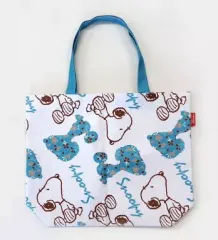 【中古】バッグ(キャラクター) スヌーピー 春色特大トートバッグ 「PEANUTS(SNOOPY)」 AOKIノベルティ