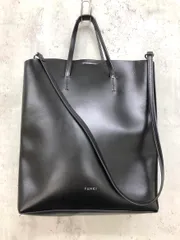 YAHKI ヤーキ 2way レザー 床革 トート バッグ 黒 ■■ レディース