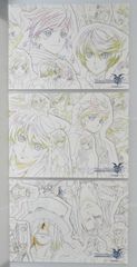 테일즈 오브 제스티리아 원화 일러스트 시트 3장 세트 - Tales of Zestiria the X Illust Paper (3 Sheet Set)