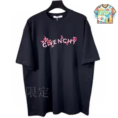 【今日WTO】GIVENCHY フラワーロゴ T シャツ-GF10