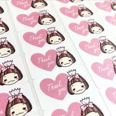 サンキューシール  130枚  ラッピングの妖精らっぴーちゃん