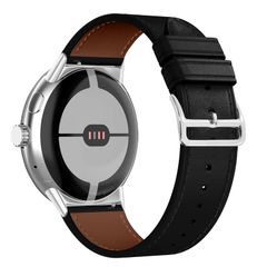 Special Offer [RanBluu] Leather Band for Google Pixel Watch 4/3 (45mm), Replacement Strap for Google Pixel Watch, Quick Release, Adjustable Length, Men's