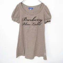 バーバリーブルーレーベル BURBERRYBLUELABEL  チュニック ワンピース ロゴ ボーダー レディース [s961059ss]