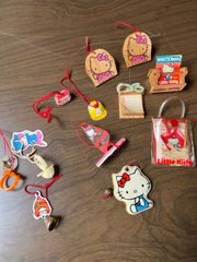 希少！キティヴィンテージレトロ木製トレイＬ 希少！キティヴィンテージレトロ木製トレイL