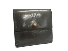 LOUIS VUITTON ルイヴィトン M65112 モノグラムマット ポルトモネビエカルトクレディ 三つ折り 財布 ウォレット ブラック系 DK5309