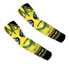★アウトレット★新品 MotoGP バイク VR46 RACING バレンティーノ・ロッシ レーシング アームカバー 紫外線防止 夏 UVカット 日焼け アウトドア