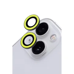 iFace Neo iPhone 13 mini /13 専用 カメラレンズ カバー 強化ガラス (ネオイエロー)【 アイフェイス iPhone13 iPhone13mini カメラレンズプロテクター カメラフィルム 保護カバー キズ防止 汚れ防止 】