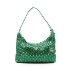 PRADA プラダ クリスタル サテン ミニバッグ PRADA【入手困難】クリスタル サテン ミニポシェット☆ 全色