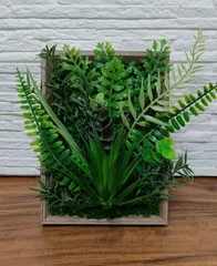 光触媒加工　フェイクグリーン　ウォールグリーン　インテリア雑貨　置物　壁掛け