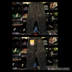 Cookman シェフパンツ Chef Pants Stripe Black Mサイズ ¥5940 ＋ 送料¥660