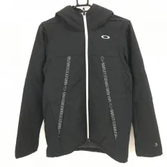 【新品】オークリー 2WAY中綿ジップパーカー 黒 袖着脱可 ジャケット メンズ L ゴルフウェア Oakley