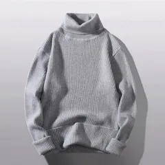 セーター ニットセーター メンズ ハイネック ニット タートルネック トップス 無地 カジュアル シンプル キレイめ ファッション 通勤 通学 秋 冬xnnz129