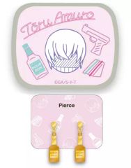 [Used] Silverware, Rings, Accessories (Character) - Amuro Tooru Tin-Pack Earrings "Detective Conan"