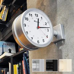 未使用】両面時計 インターフォルム アントス CL-4021 グレー - メルカリ