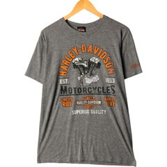 古着 ハーレーダビッドソン Harley-Davidson モーターサイクル バイクTシャツ メンズL相当/eaa568137