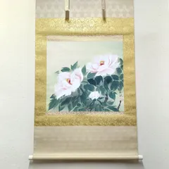 ♥中国　掛軸　牡丹仙子　牡丹　美人　掛け軸　骨董品 ♥中国 掛軸 牡丹仙子 牡丹 美人 掛け軸 骨董品 - メルカリ