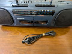 整備済み　パナソニック　音多カラオケ　ステレオダブルラジカセ　RX-FT53