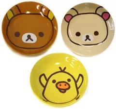 【中古】皿・茶碗(キャラクター) 3種セット パスタプレート 「ローソンdeリラックマ」 2014年秋のリラックマフェア Ponta会員限定