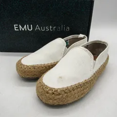 エミュー スリッポン スニーカー K11385 靴 シューズ 白 キッズ 女の子用 15サイズ ホワイト EMU Australia 【中古】のサムネイル