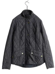 【お得なクーポン配布中!】 バブアー フライウェイト キャバルリー ジャケット レディース S 程 BARBOUR 中綿 キルティング ブルゾン ハイネック 3ワラント ブラック