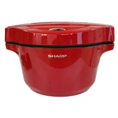 【未使用】SHARP HEALSiO ヘルシオ ホットクック レッド系 Amazon.co.jp: シャープ ヘルシオ ホットクック 水なし 自動調理