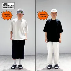 【Los angels apparel 6.5oz】クロップド丈 & ショート丈 S/STEEのサムネイル