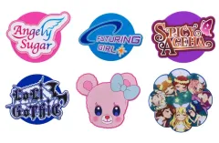 【中古】コースター 全6種セット ラバーコースター 「アイカツ! グッズコレクション」