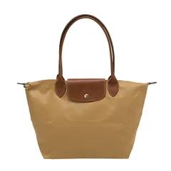 新品 ロンシャン LONGCHAMP トートバッグ ル プリアージュ ショルダーバッグ Mサイズ フォーン