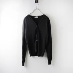 美品 近年 ジョンスメドレー JOHN SMEDLEY ピュアウールVネックカーディガン M/ダークブラウン ニット 羽織り 英国製【2400014308846】