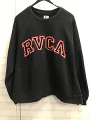 ★最終値下げ ルーカ RVCA トレーナー スウェット ビッグ ロゴ ワッペン 裏起毛