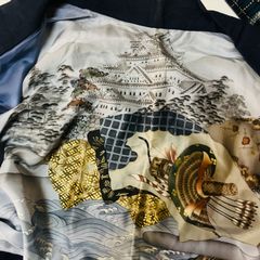 男物 長襦袢 綿 男性用