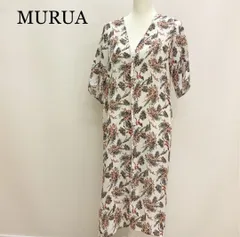 ムルーア　半袖ロングカーディガン