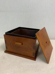 りくたろす　箱火鉢　欅　美品 桐の箱火鉢（新品） - （暖（火鉢・道具）｜暖（火鉢・道具