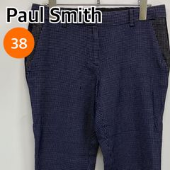 現行 Paul Smith Loro Piana 伊製 チェック柄 ウールパンツ - メルカリ