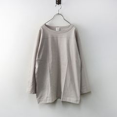 マーガレットハウエル 美品 ウールコットンニット M ベージュ 美品 2024SS マーガレットハウエル MARGARET HOWELL COTTON