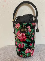 FEILER 花柄　ペットボトルカバー　水筒カバー　美品